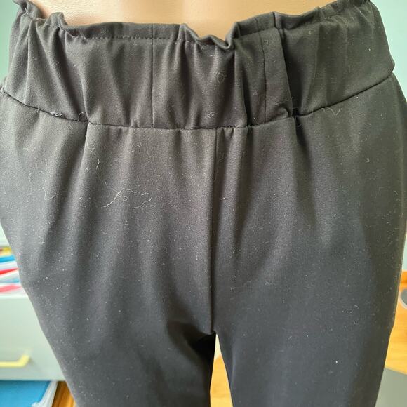 Joie Black Leggings XS Pullon Wide Elastic Waistband Stretchy Comfortable Preppy - Picture 2 of 5